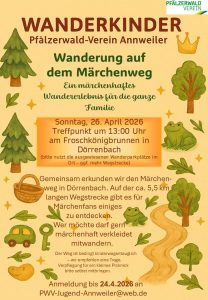 Wanderkinder: Frühlingswanderung auf dem Dornröschenweg